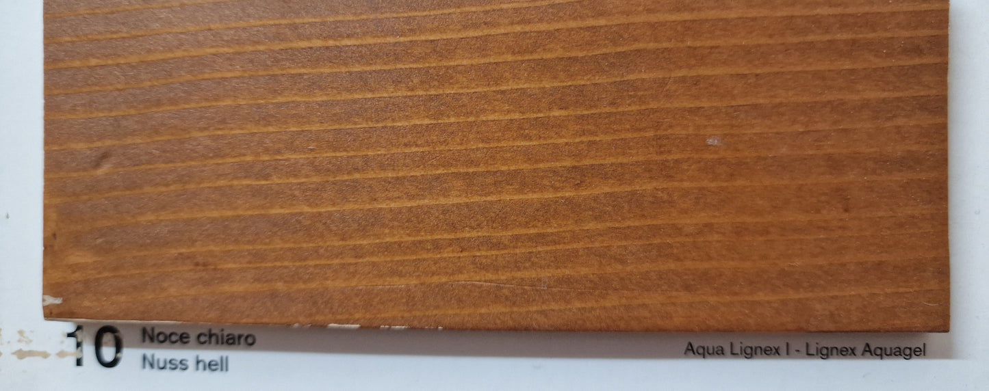 FINITURA IMPREGNANTE CERATA IN GEL AMONN LIGNEX AQUAGEL NOCE CHIARO 0,75LT