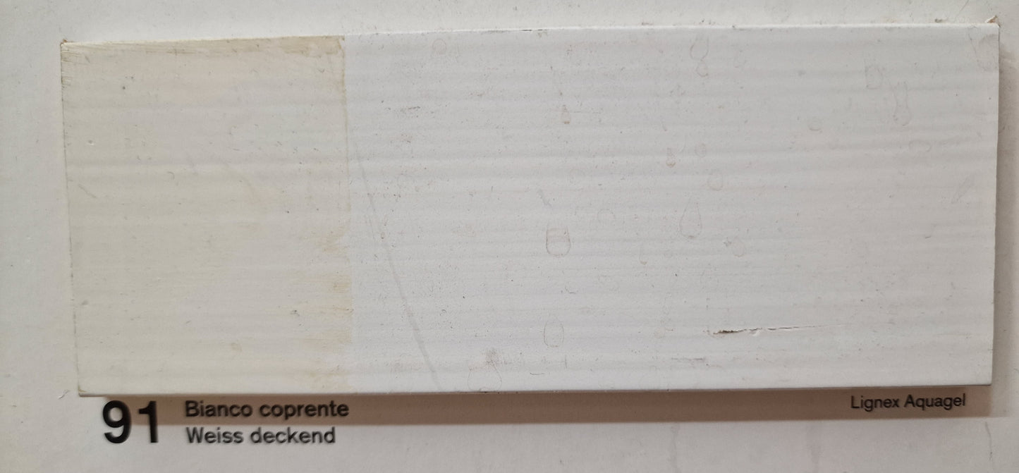 FONDO IMPREGNANTE CERATA IN GEL AMONN LIGNEX AQUAGEL BIANCO COPRENTE 0,75LT