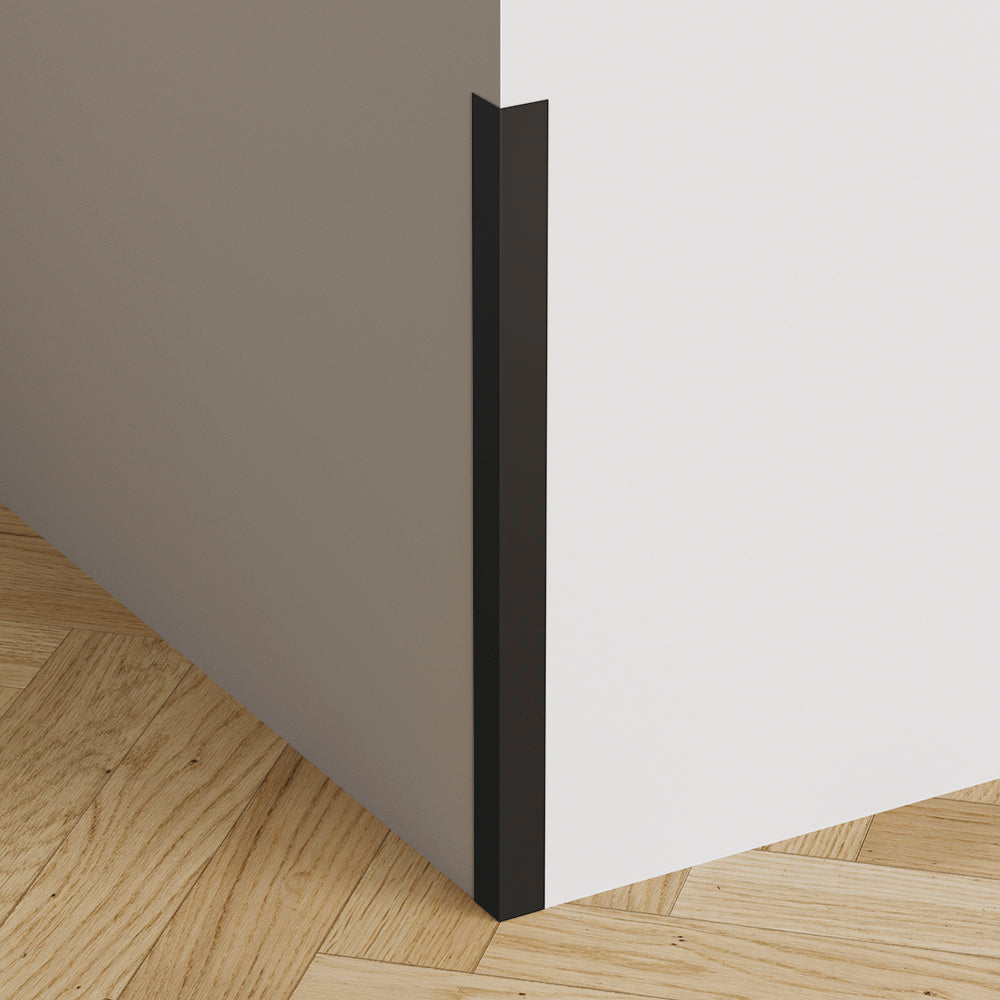 Angolare in PVC 20x20 mm - Nero Opaco - ARD