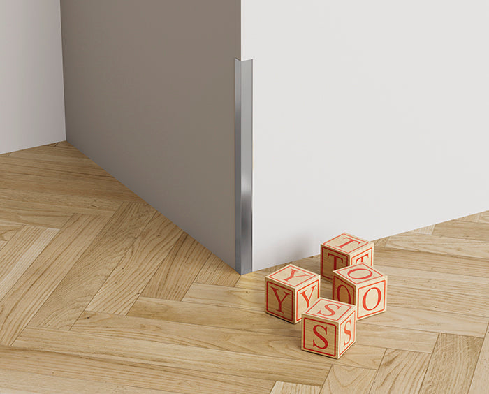 Angolare in Alluminio 15x15x3000 mm - Argento Lucido - ARD