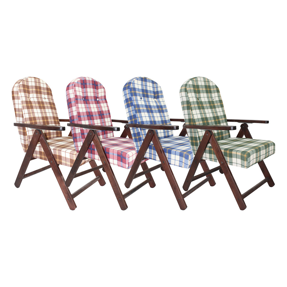 Poltrona 'Molisana' Tessuto Verde COD. 6131124