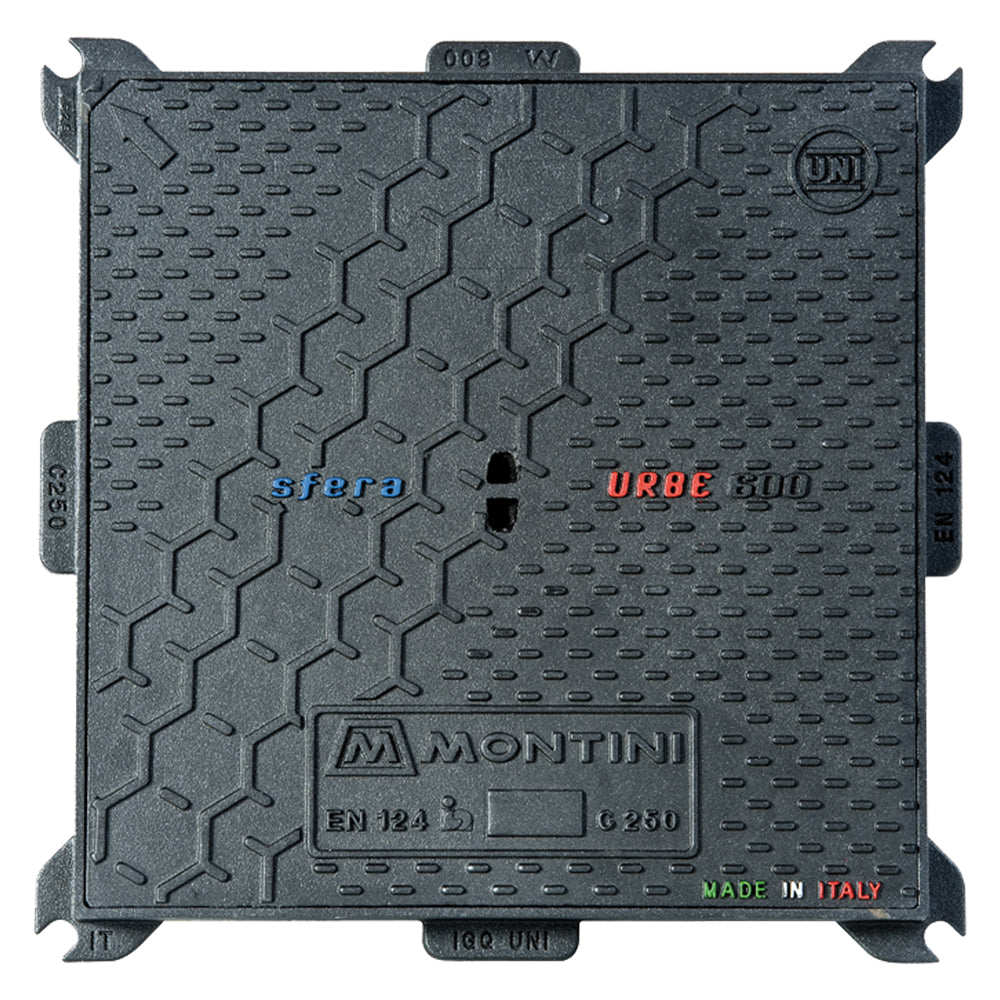 MONTINI - Chiusino In Ghisa C250 Urbe - 60 X 60 - Kg 30 COD. 1041
