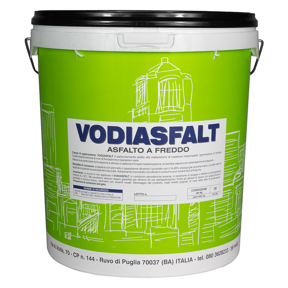 VODICHEM - Asfalto A Freddo 'Vodiasfalt' Kg. 20 COD. 904029