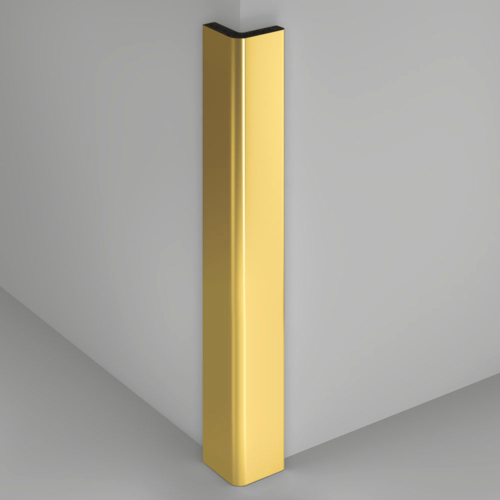 Angolare in Polimero 22x22x3000 mm - Oro Antico - ARD