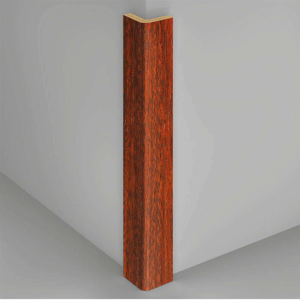 Angolare in Polimero 22x22x3000 mm - Mogano - ARD