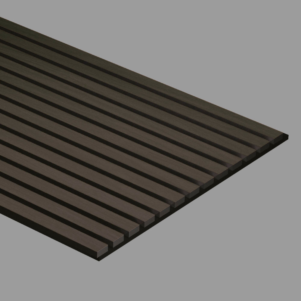 Pannello Acustico in MDF 2700x520 mm - Black Oak - ARD