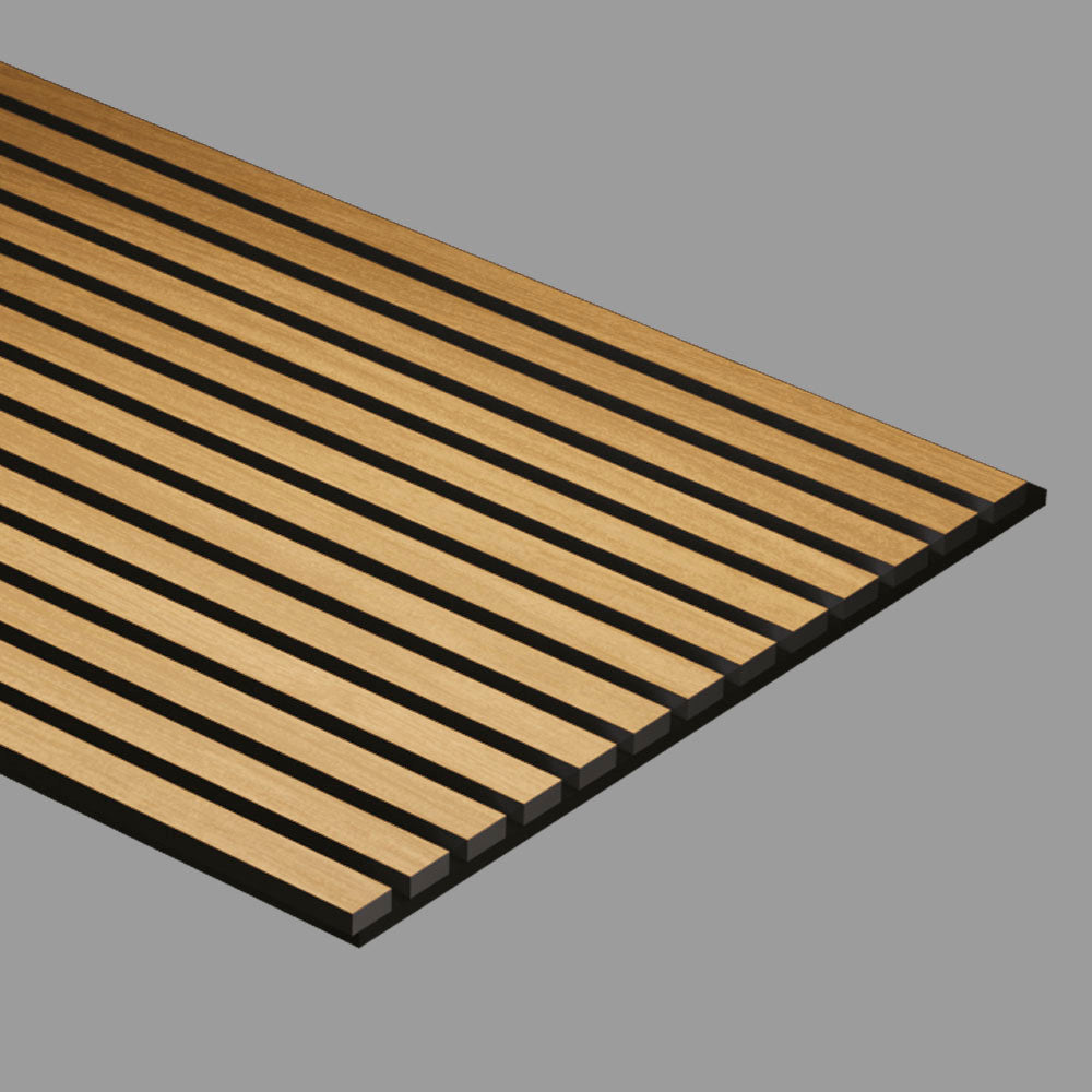 Pannello Acustico in MDF 2700x520 mm - Teak - ARD