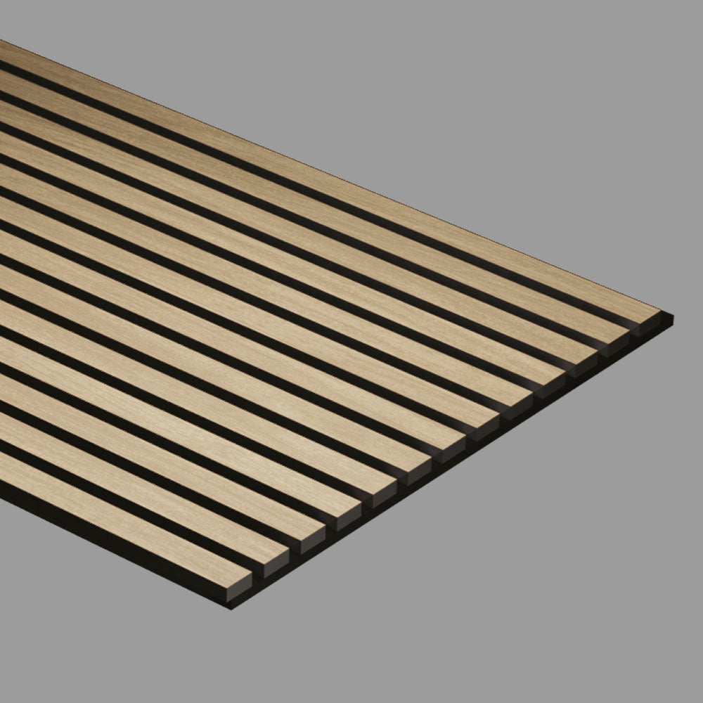 Pannello Acustico in MDF 2700x520 mm - Light Walnut - ARD