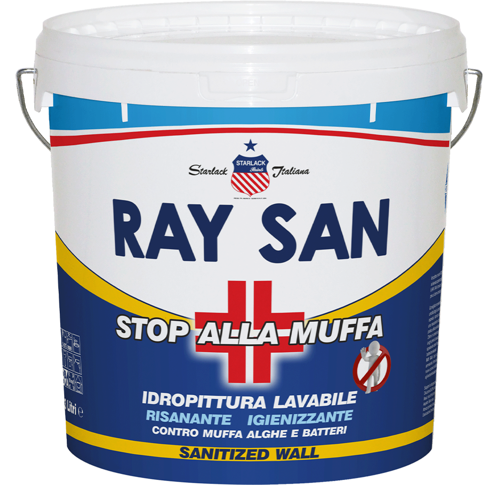 LAVABILE ANTIMUFFA STARLACK RAYSAN 13LT