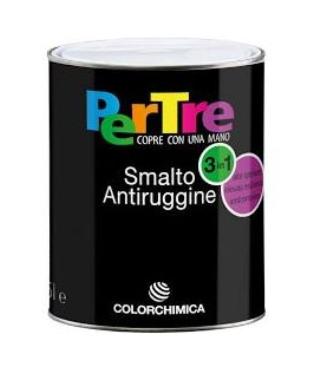 SMALTO ABTIRUGGINE PERTRE ROSSO INDIA Lucido 0,75Lt