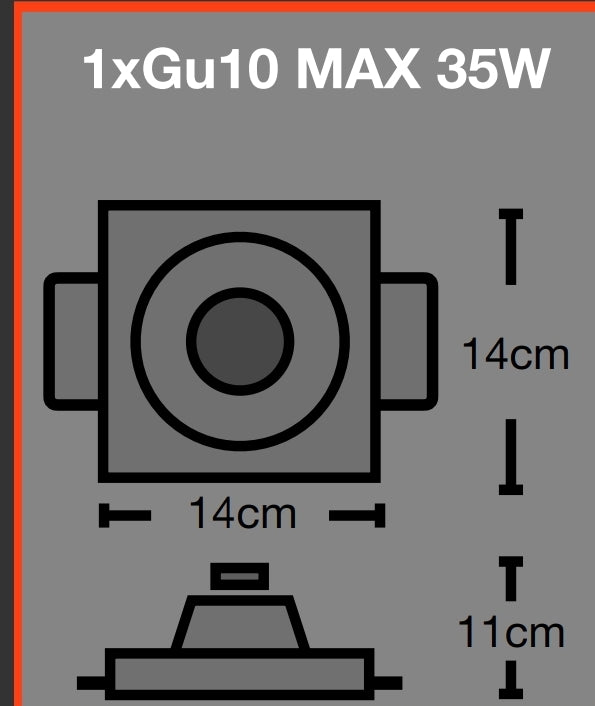 FARETTO IN GESSO A INCASSO PER CARTON GESSO