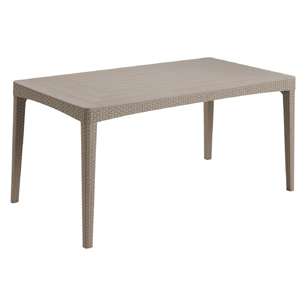 KETER - Tavolo In Polipropilene 'Girona' Graphite COD. 6130053