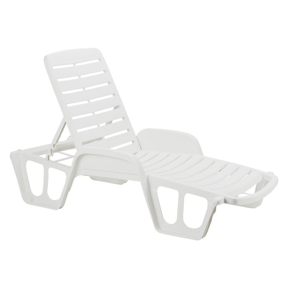 IPAEPROGARDEN - Lettino In Polipropilene Bianco COD. 6131760
