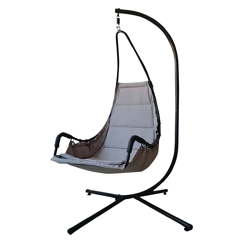Dondolo 'Asn' Monoposto - Cuscino Beige/Marrone COD. 6130269
