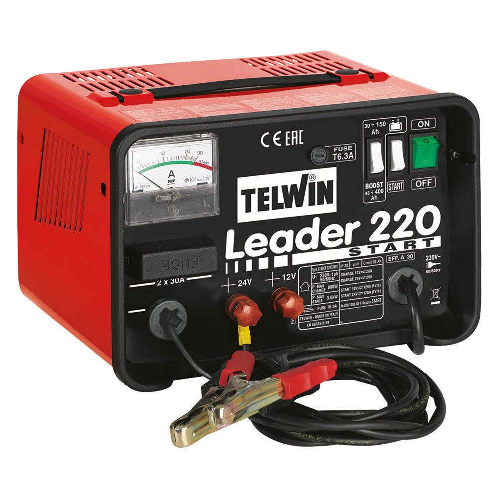 TELWIN - Caricabatteria 'Leader 220 Start' 20 A COD. 511176