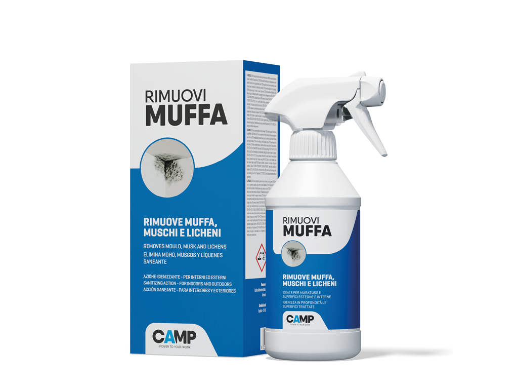 RIMUOVI MUFFA IGIENIZZANTE ATTIVO ISTANTANEO SPRAY 750 ml. prodotto da CAMP