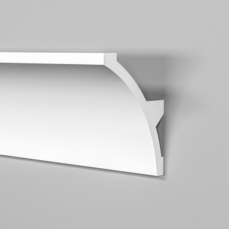 Cornice alloggio LED in Duropolimero 2000x130x47 mm