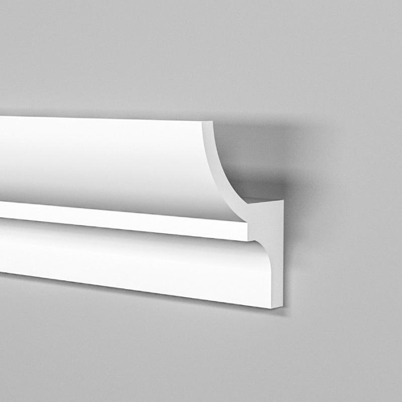 Cornice alloggio LED in Duropolimero 2000x71x41mm