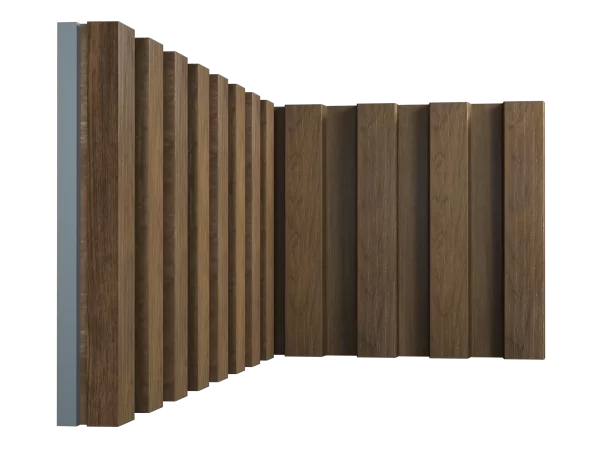 Lymer wall panels Noce Materiale DuroPolimero 2,8 x120x21mm