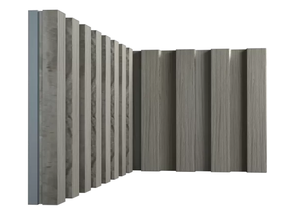 Lymer wall panels Rovere sbiancato Materiale DuroPolimero 2,8 x120x21mm