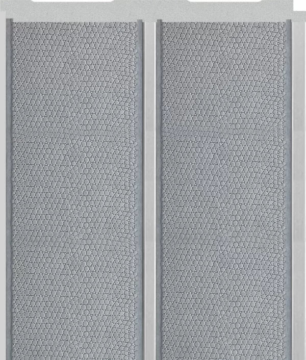 Profilo Jupiter in DuroPolimero stile casual ed elemento specifico effetto pelle 2,8 Metri x170x12mm