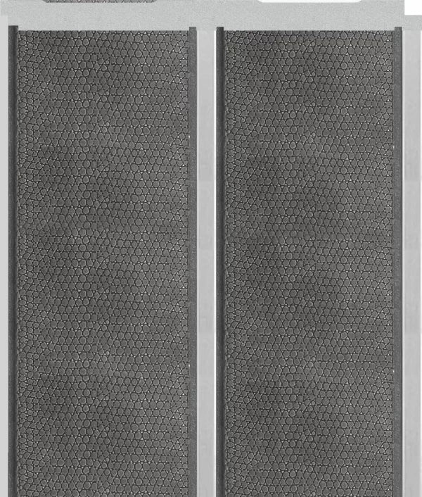 Profilo Mercury in DuroPolimero stile casual ed elemento specifico effetto pelle 2,8 Metri x170x12mm