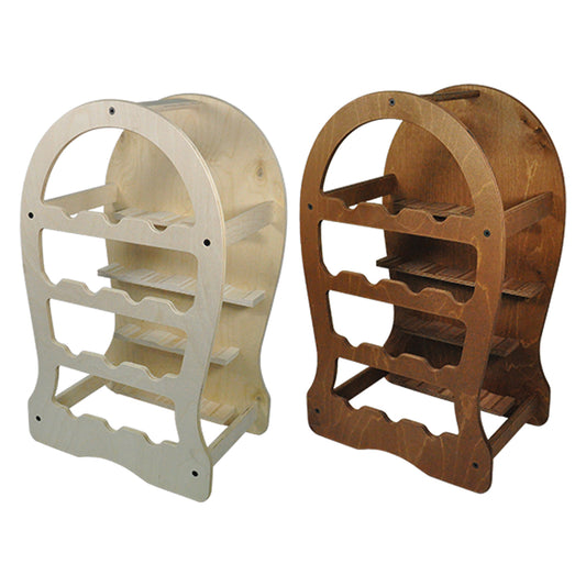 MADE IN ITALY - Botte Portabottiglie 33 Pos. - Chiaro Cm. 61 X 27