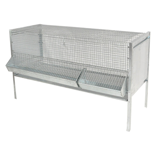 MG GABBIE - Gabbia Polli Pieghevole 'Luxury' Cm 140 X 50 X H 80 C