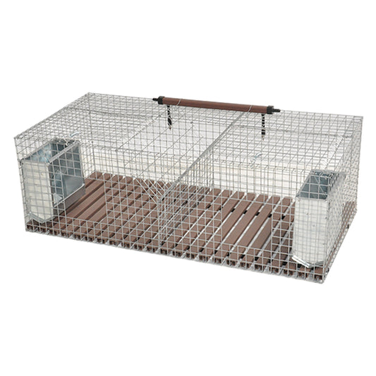 MG GABBIE - Gabbia Conigli Fattrici 4 Fori - Cm 200 X 50 X H 34 C