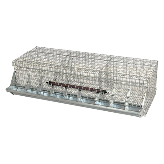 MG GABBIE - Gabbia Conigli Ingrasso Tre Fori Cm 100 X 40 X H 27 C
