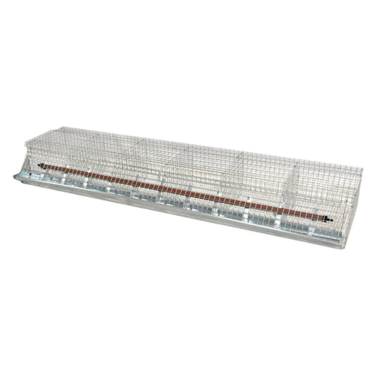 MG GABBIE - Gabbia Conigli Ingrasso 6 Fori - Cm 183 X 36 X H 30 C