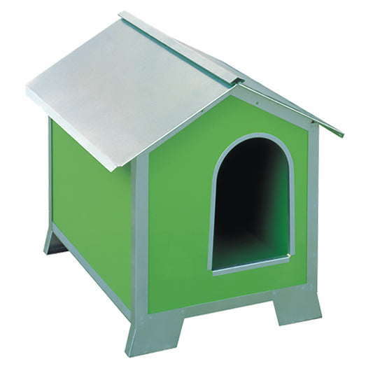 NOVITAL - Cuccia Con Tetto Zincato 'Polar' Cm 56 X 76 X H 77 COD.