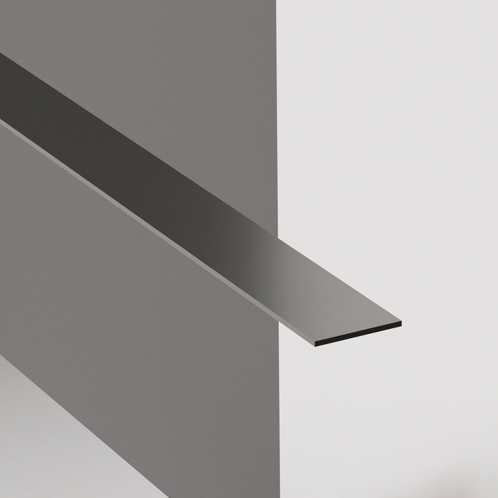 Profilo in Alluminio 13x1,5x3000 mm - Argento Lucido - ARD