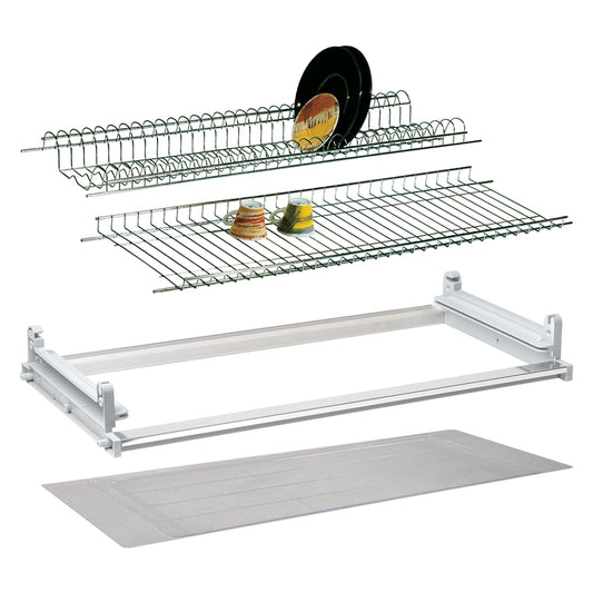 Scolapiatti Per Pensile In Kit Lunghezza Cm. 76 COD. 7930740