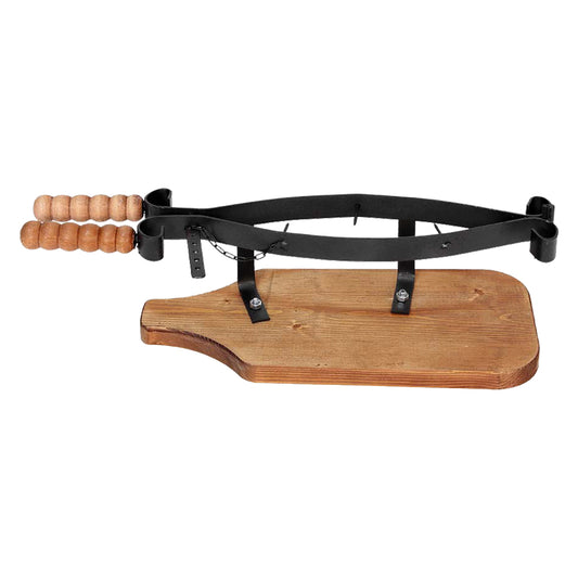 MADE IN ITALY - Fermaprosciutto A Cerniera Base In Legno COD. 802