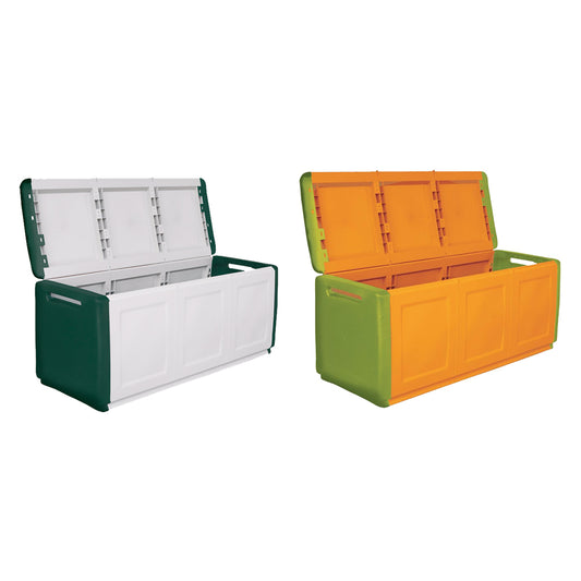 ARTPLAST - Baule Portatutto Cm 54 X 53 X H 57 - Tortora/Ecru COD.