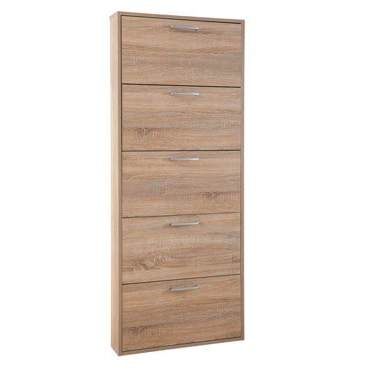 COMPOSAD - Scarpiera 5 Ribalte Singole Linea 'Lamia' Cm. 15 X 65 