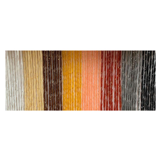 MADE IN ITALY - Tenda Elicoidale 'Acquario' Cm. 100 X 220 - Marro