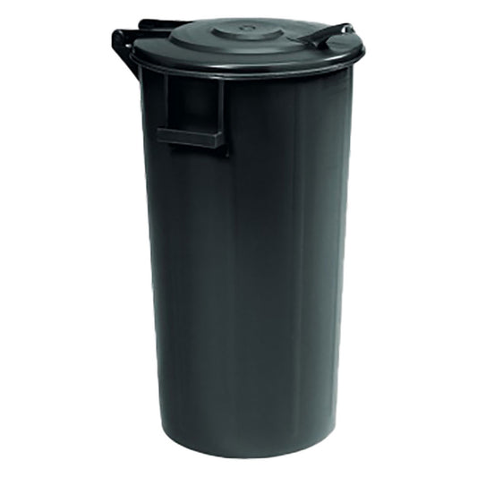 MOBIL PLASTIC - Bidone Immondizia Lt. 80 - Ø 44,5/34,5 X H.74 Cm 