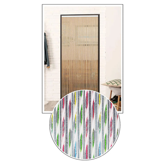 MADE IN ITALY - Tenda A Cordoncino 'Mira' Cm. 100 X 220 - Multico