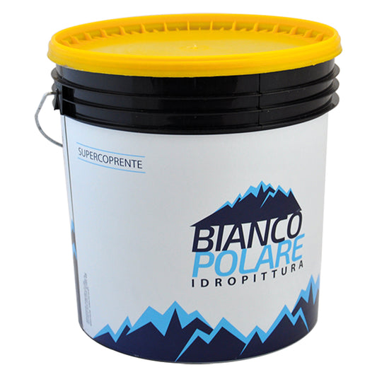 BIANCO POLARE - Pittura Al Quarzo Liscio Lt. 4 COD.901412