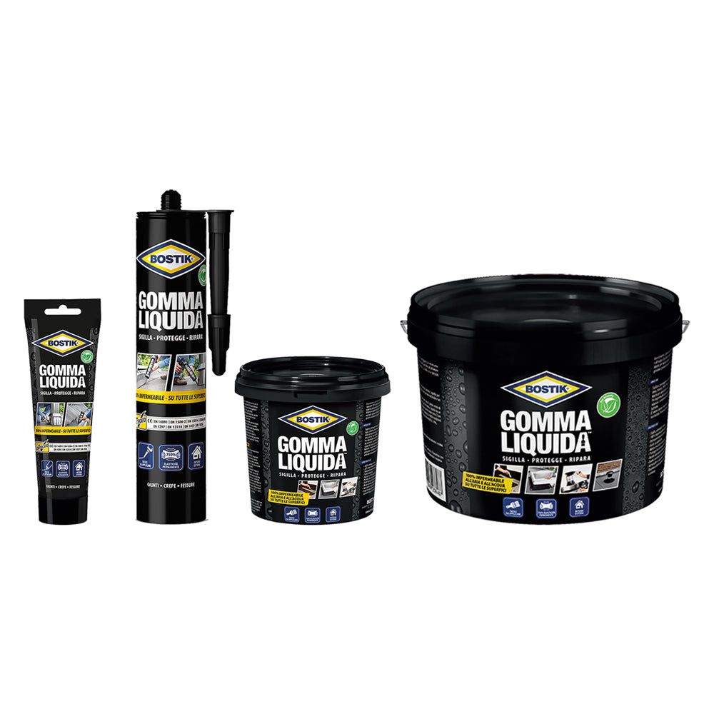 BOSTIK - Gomma Liquida Impermeabilizzante Lt. 5 - Barattolo COD.9120100