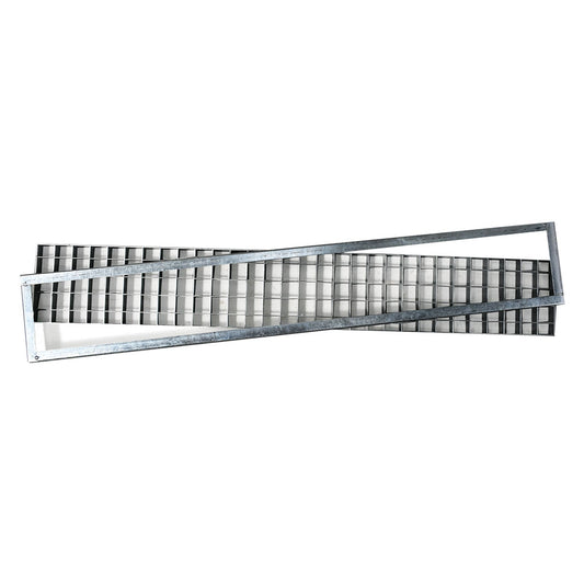 Griglia Rettangolare Cm 20 X 100 COD. 104424