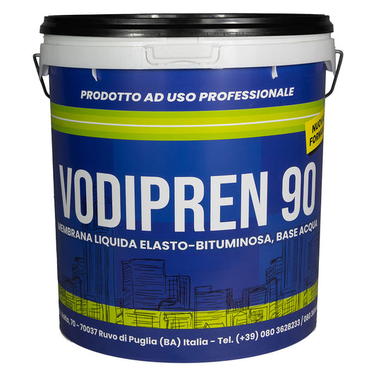 VODICHEM - Guaina Bituminosa Liquida 'Vodipren 90' Kg. 18 - Nera 