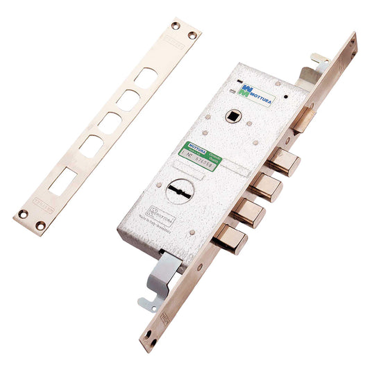 MOTTURA - Serratura Da Infilare Triplice Per Porte Blindate Art. 