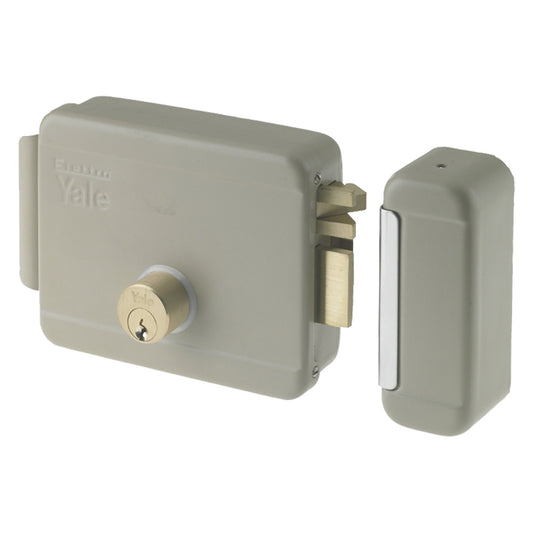 YALE - Serratura Elettrica Da Applicare Per Cancelli Art. 680 Dx 