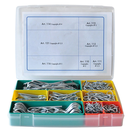 Assortimento Coppiglie Tot. 330 Pz COD. 315890