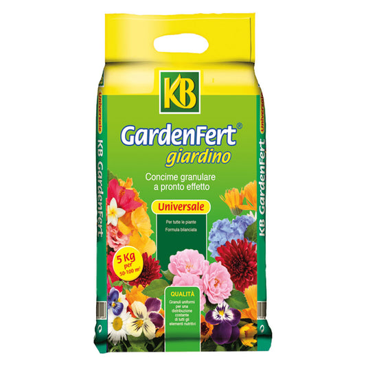 KB - Concime Granulare Universale 'Gardenfert Giardino 12-12-12' Kg. 5 COD.6202126