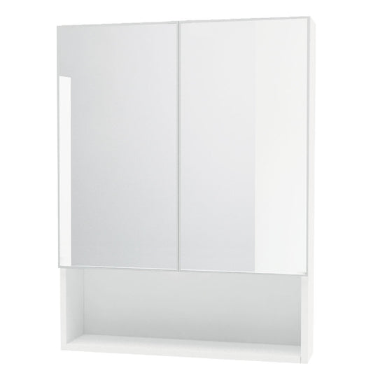 SAVINIDUE - Specchiera Da Bagno Doppia Anta '933' Cm 62 X 15,5 X 