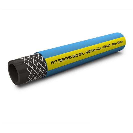 FITT - Tubo 'Refittex' Per Gas Gpl Ø Mm 8 X 13 - Rotolo 100 Mt CO